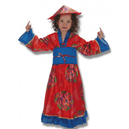 DISFRAZ DE CHINA TALLA 7-9 AÑOS NIÑA