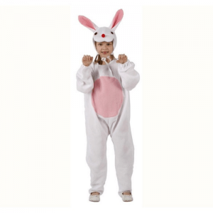DISFRAZ CONEJITO BLANCO TALLA 5-6 AÑOS NIÑA