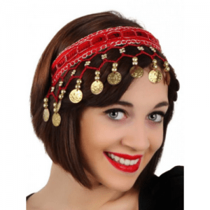 DIADEMA CON MONEDAS ZINGARA