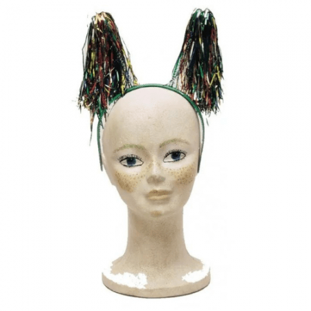 DIADEMA DE POMPONES