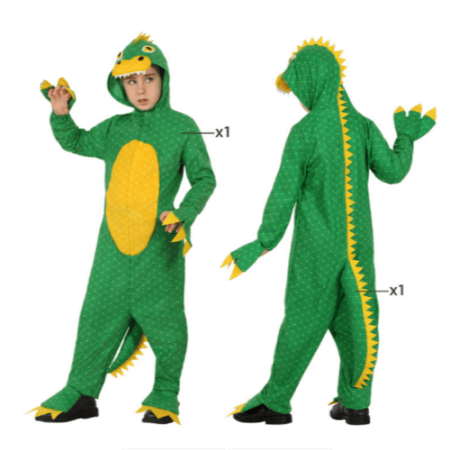 DISFRAZ DONOSAURIO TALLA 5-6 AÑOS NIÑO