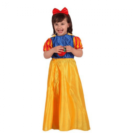 DISFRAZ PRINCESA BLANCANIEVES TALLA 7-9 AÑOS NIÑA