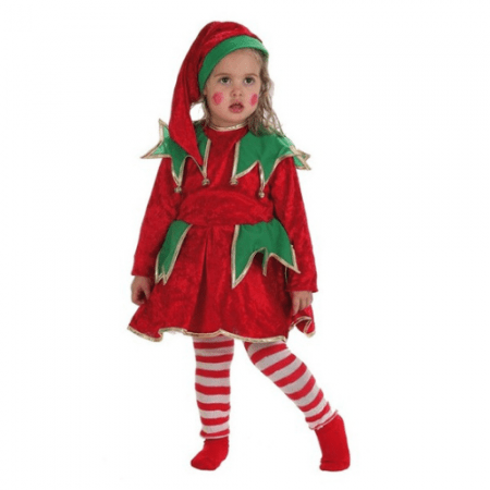 DISFRAZ ELFA TALLA 7-10 AÑOS NIÑA