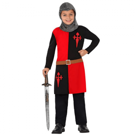 DISFRAZ GUERERO MEDIEVAL TALLA 7-9 AÑOS NIÑO