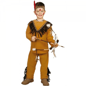 DISFRAZ INDIO TALLA 7-9 AÑOS NIÑO
