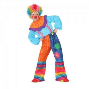 DISFRAZ PAYASO TALLA 7-9 AÑOS NIÑO