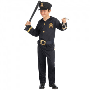 DISFRAZ POLICIA TALLA 7-9 AÑOS NIÑO