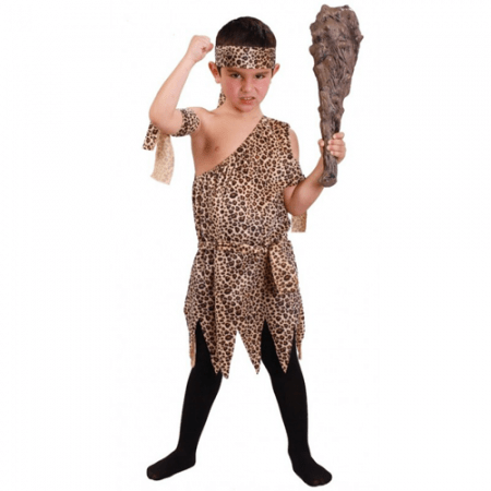 DISFRAZ TROGLODITA TALLA 7-9 AÑOS NIÑO