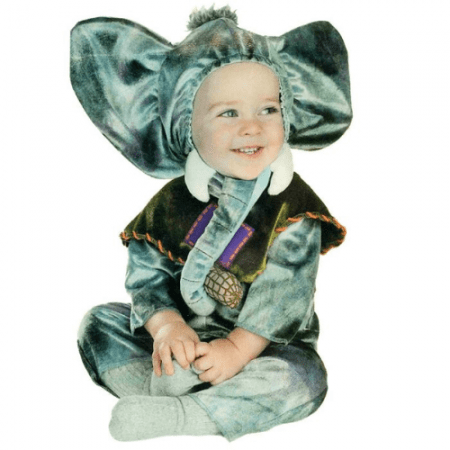 DISFRAZ DE ELEFANTE TALLA 3-12 MESES NIÑO
