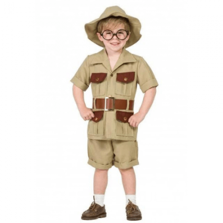 DISFRAZ EXPLORADOR TALLA 7-9 AÑOS NIÑO