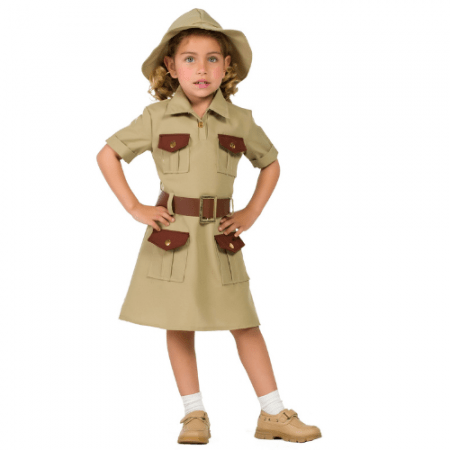 DISFRAZ EXPLORADORA TALLA 7-9 AÑOS NIÑA