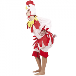 DISFRAZ GALLINA MUJER TALLA UNICA