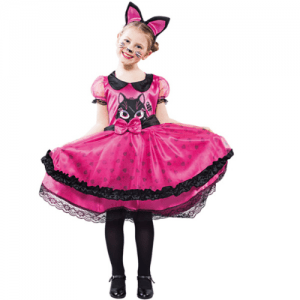 DISFRAZ GATITA TALLA 4-6 AÑOS NIÑA