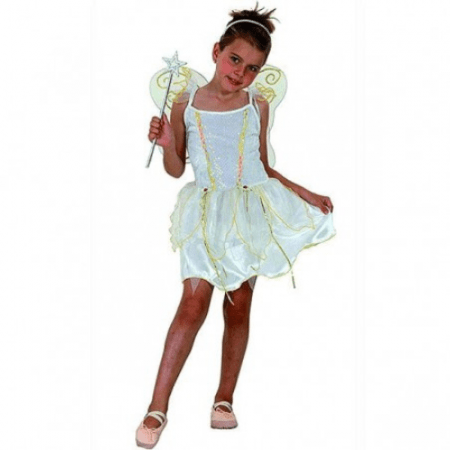 DISFRAZ HADA BLANCA TALLA 4-6 AÑOS NIÑA