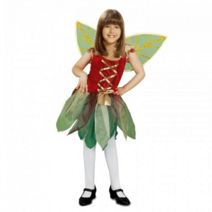 DISFRAZ HADA DEL BOSQUE TALLA 5-6 AÑOS NIÑA