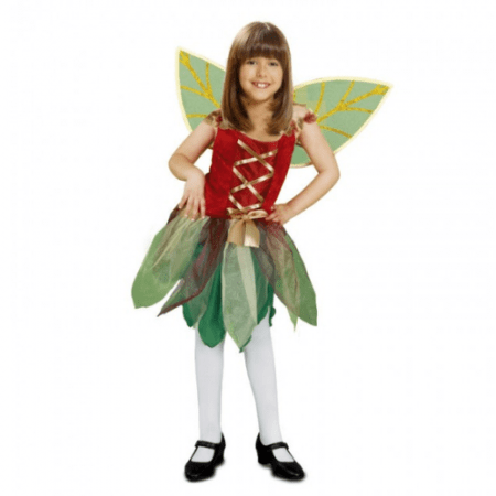 DISFRAZ HADA DEL BOSQUE TALLA 7-9 AÑOS NIÑA