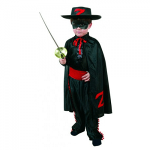 DISFRAZ DE HEROE ENMASCARADO TALLA 5-6 AÑOS NIÑO