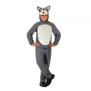 DISFRAZ LOBO TALLA 5-6 AÑOS NIÑO