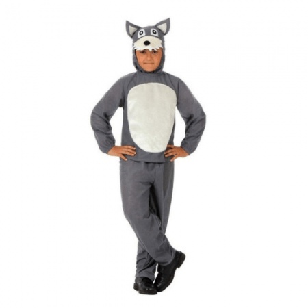 DISFRAZ LOBO TALLA 5-6 AÑOS NIÑO