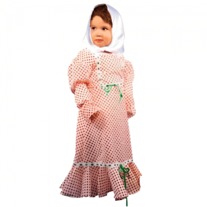 DISFRAZ DE MADRILEÑA TALLA 1-2 AÑOS NIÑA