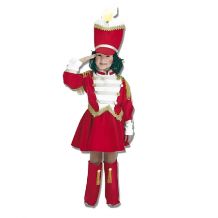 DISFRAZ DE MAJORETTE TALLA 1-2 AÑOS NIÑA
