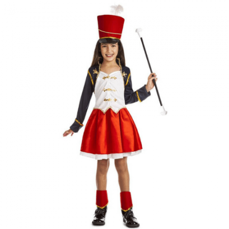 DISFRAZ DE MAJORETTE TALLA 3-4 AÑOS NIÑA