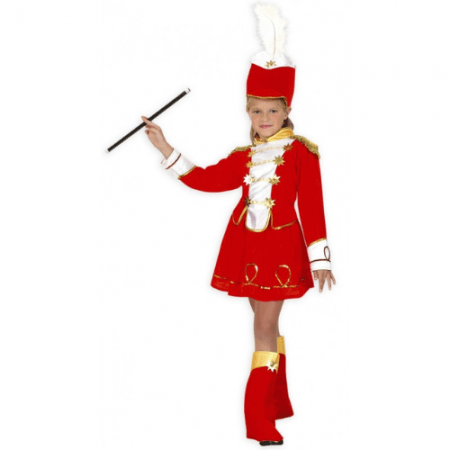 DISFRAZ MAJORETTE TALLA 4-6 AÑOS NIÑA