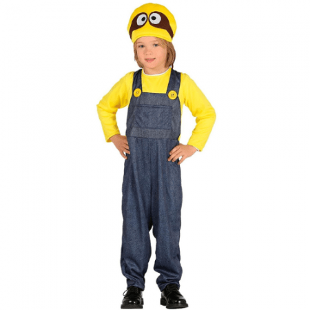 DISFRAZ MINIERO TALLA 5-6  AÑOS NIÑO
