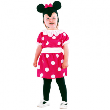 DISFRAZ MINNIE MOUSE TALLA 2-4 AÑOS NIÑA