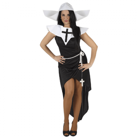DISFRAZ DE MONJA TALLA M/L MUJER