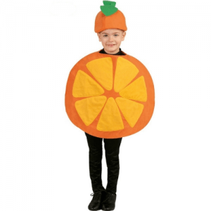 DISFRAZ NARANJA TALLA 4-6 AÑOS NIÑO