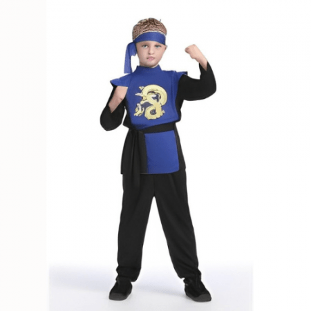 DISFRAZ NINJA TALLA 4-6 AÑOS NIÑO