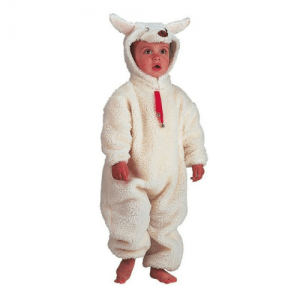DISFRAZ DE OVEJA TALLA 0-1 AÑOS NIÑO