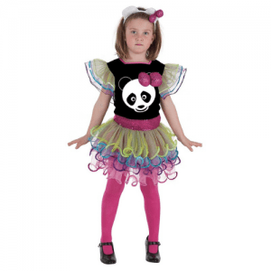 DISFRAZ PANDA FASHION TALLA 3-6 AÑOS NIÑA