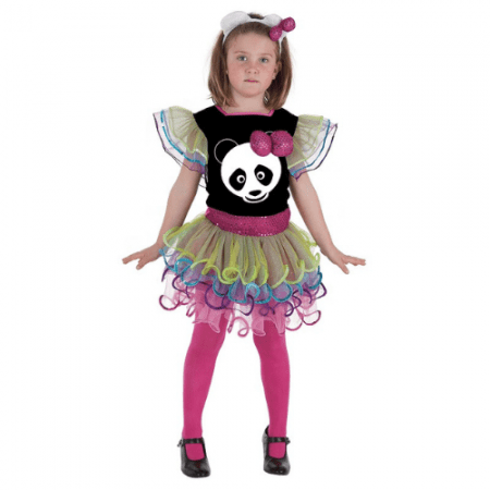DISFRAZ PANDA FASHION TALLA 3-6 AÑOS NIÑA