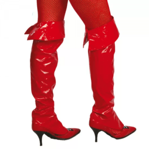 PAR DE CUBREBOTAS ROJAS