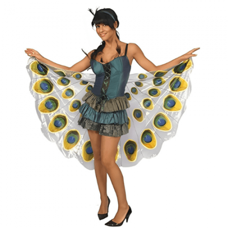 DISFRAZ PAVO REAL MUJER TALLA UNICA