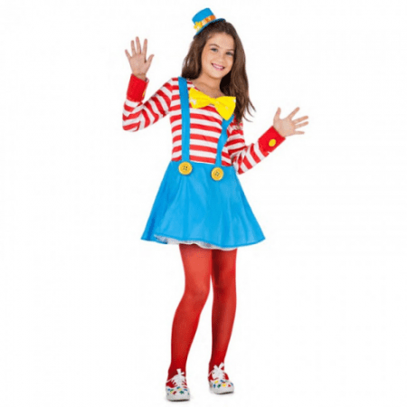 DISFRAZ DE PAYASA TALLA 3-4 AÑOS NIÑA