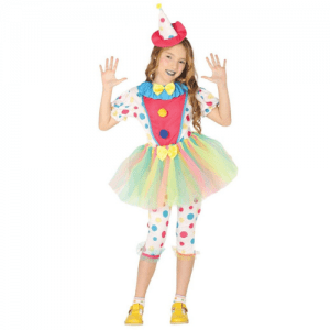 DISFRAZ DE PAYASA TALLA 3-4 AÑOS NIÑA
