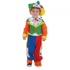 DISFRAZ PAYASO TALLA 0-2 AÑOS BEBÉ