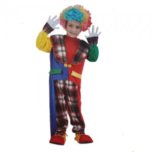 DISFRAZ PAYASO TALLA 7-9 AÑOS NIÑO