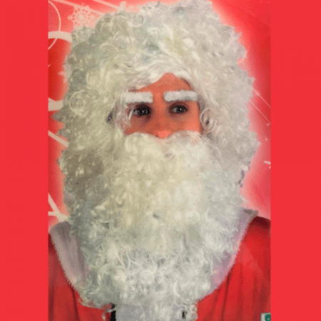 PELUCA Y BARBA DE PAPA NOEL ADULTO