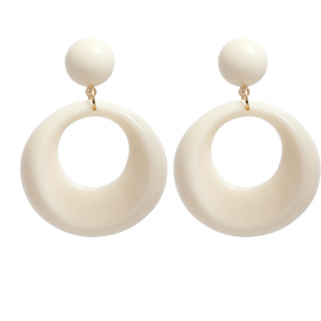 PENDIENTES BLANCOS ANDALUZA ADULTO
