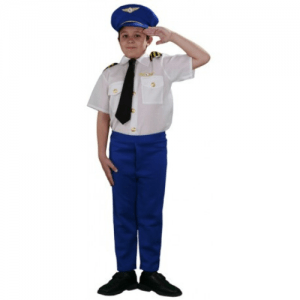 DISFRAZ PILOTO TALLA 4-6 AÑOS NIÑO