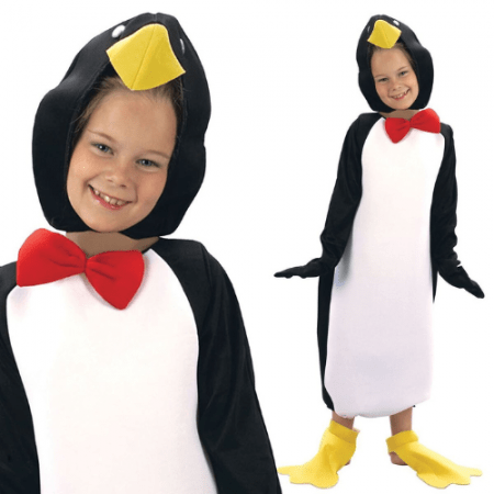 DISFRAZ PINGÜINO TALLA 4-6 AÑOS NIÑO