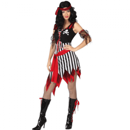 DISFRAZ DE PIRATA TALLA M-L MUJER