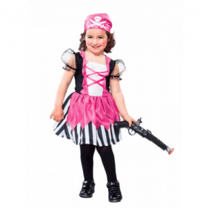 DISFRAZ PIRATA NIÑA TALLA 2-4 AÑOS NIÑA