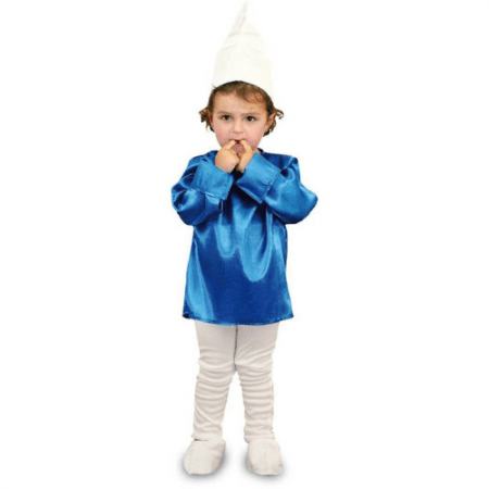 DISFRAZ DE PITUFO TALLA 2-4 AÑOS