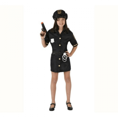 DISFRAZ DE POLICÍA TALLA 3-4 AÑOS NIÑA