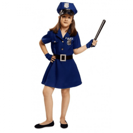 DISFRAZ POLICIA TALLA 7-9 AÑOS NIÑA
